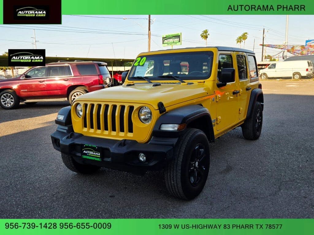 2020 Jeep Wrangler Unlimited Unlimited Black and Tan