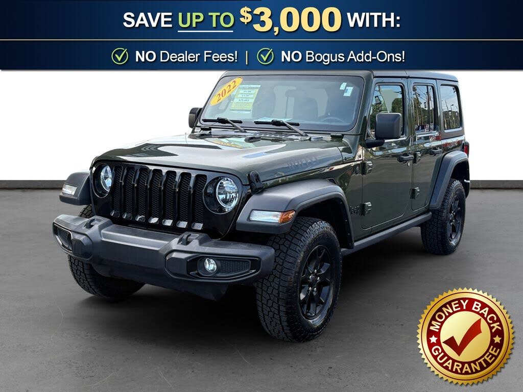 2022 Jeep Wrangler Unlimited Unlimited Sport