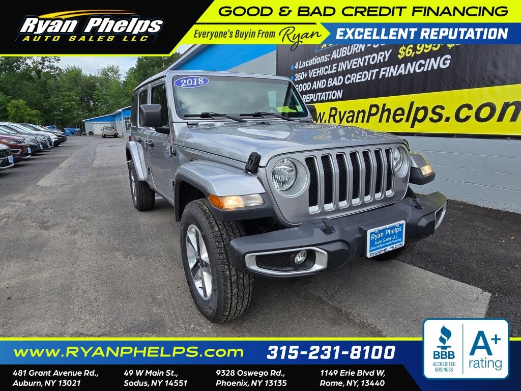 2018 Jeep Wrangler Unlimited Sahara
