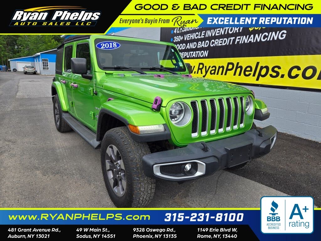 2018 Jeep Wrangler Unlimited Unlimited Sahara