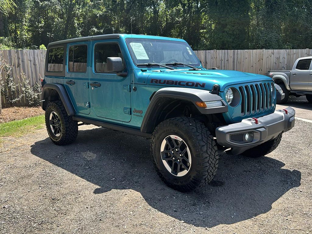 2019 Jeep Wrangler Unlimited Rubicon 4x4 Bikini Pearl Leather NAV
