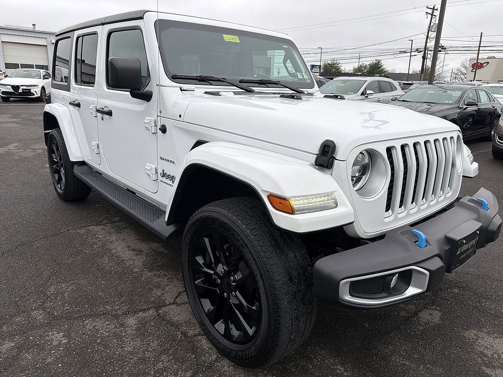 2023 Jeep Wrangler Unlimited 4xe 2.0L 4WD Sahara Hard Top w/ Cold Weather Pkg