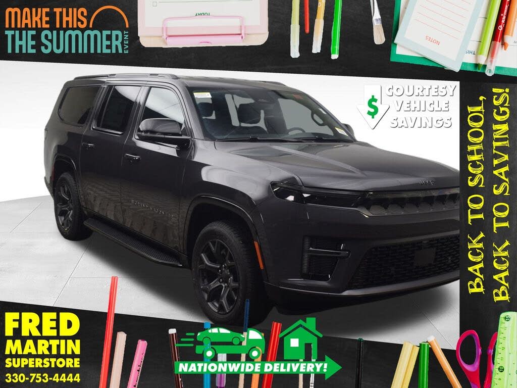2026 Jeep Grand Wagoneer L Limited Reserve