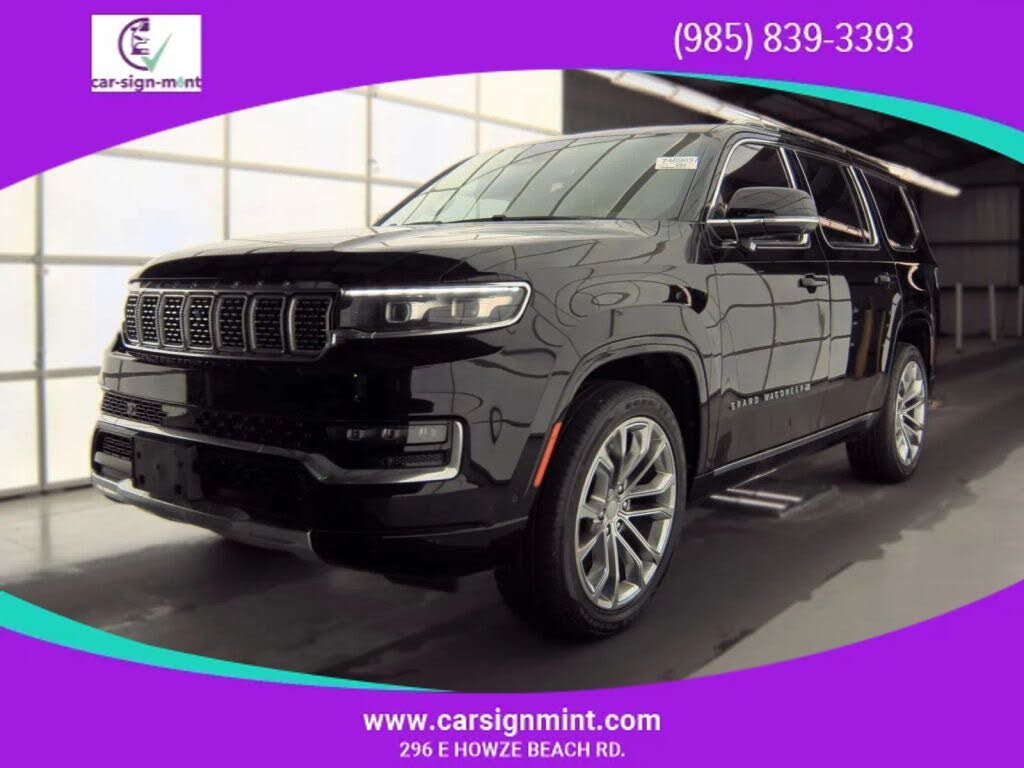 2022 Wagoneer Grand Wagoneer Obsidian