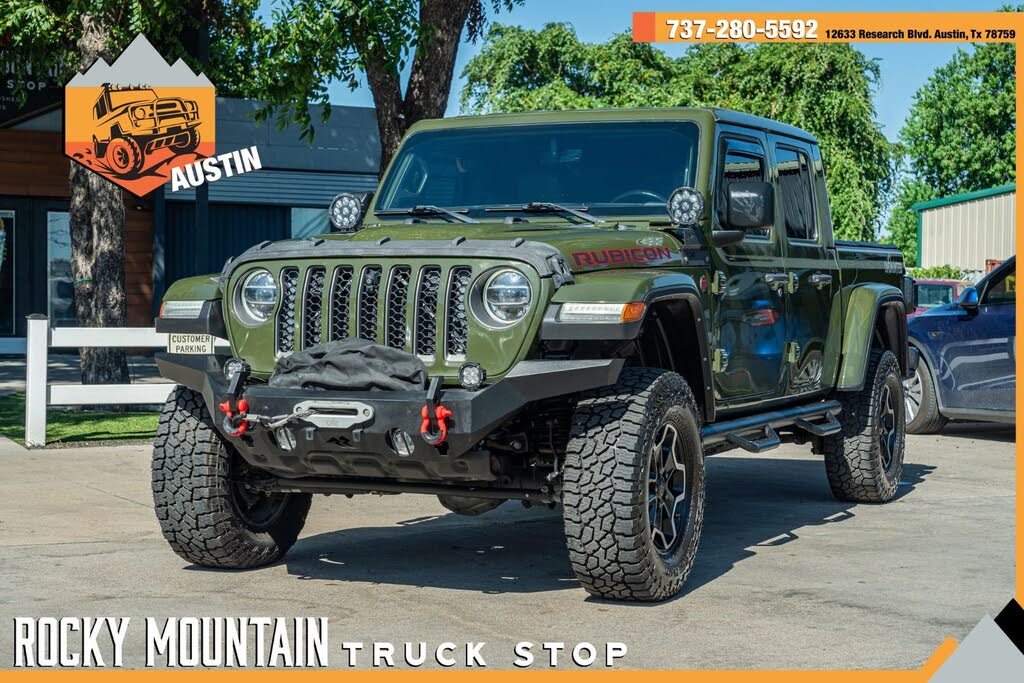 2021 Jeep Gladiator Rubicon 4X4 / LOADED / 3.0L DIESEL / CLEAN CARFAX