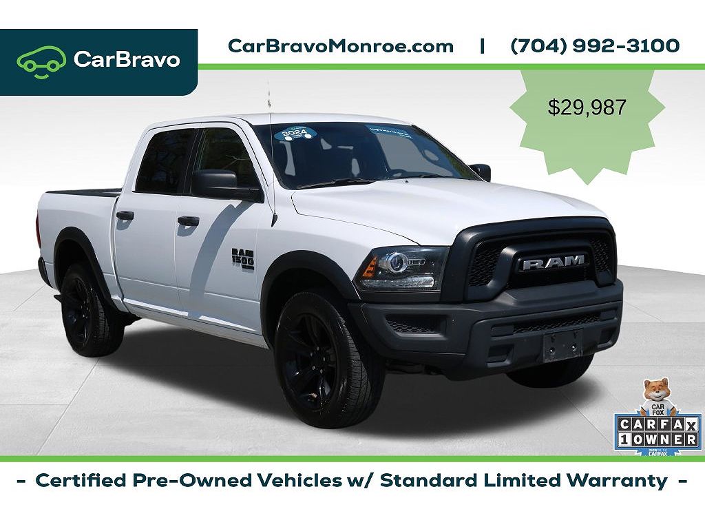 2024 RAM 1500 Classic Warlock 4x4 Crew Cab 5'7" Box