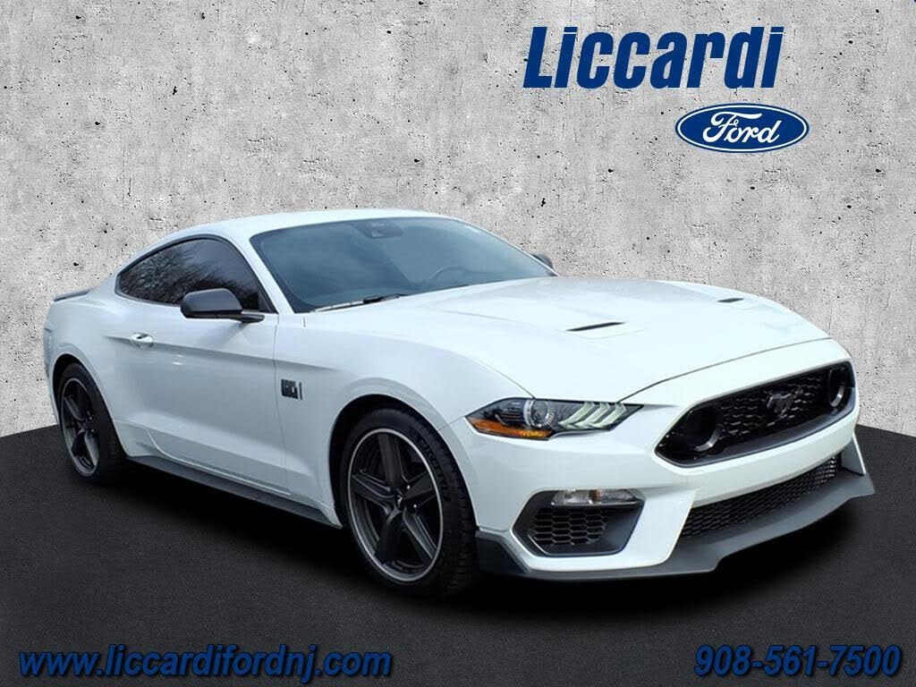 2021 Mach 1 in Oxford White, 7,815 miles for sale in Watchung, NJ
