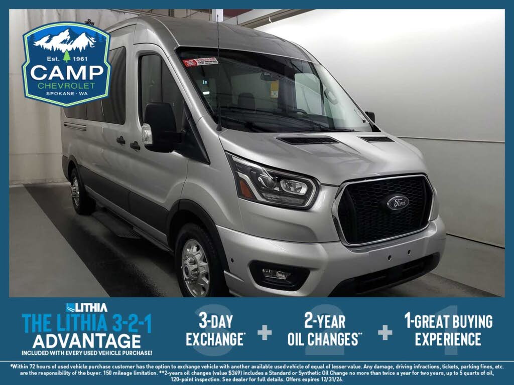 2025 Ford Transit Passenger Van 350 XLT Medium Roof