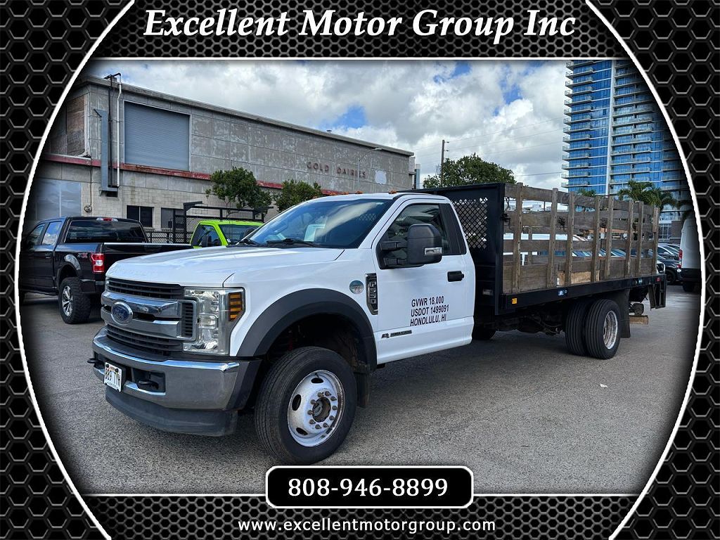2019 Ford Super Duty F-550 DRW XLT 4WD Reg Cab 145" WB 60" CA