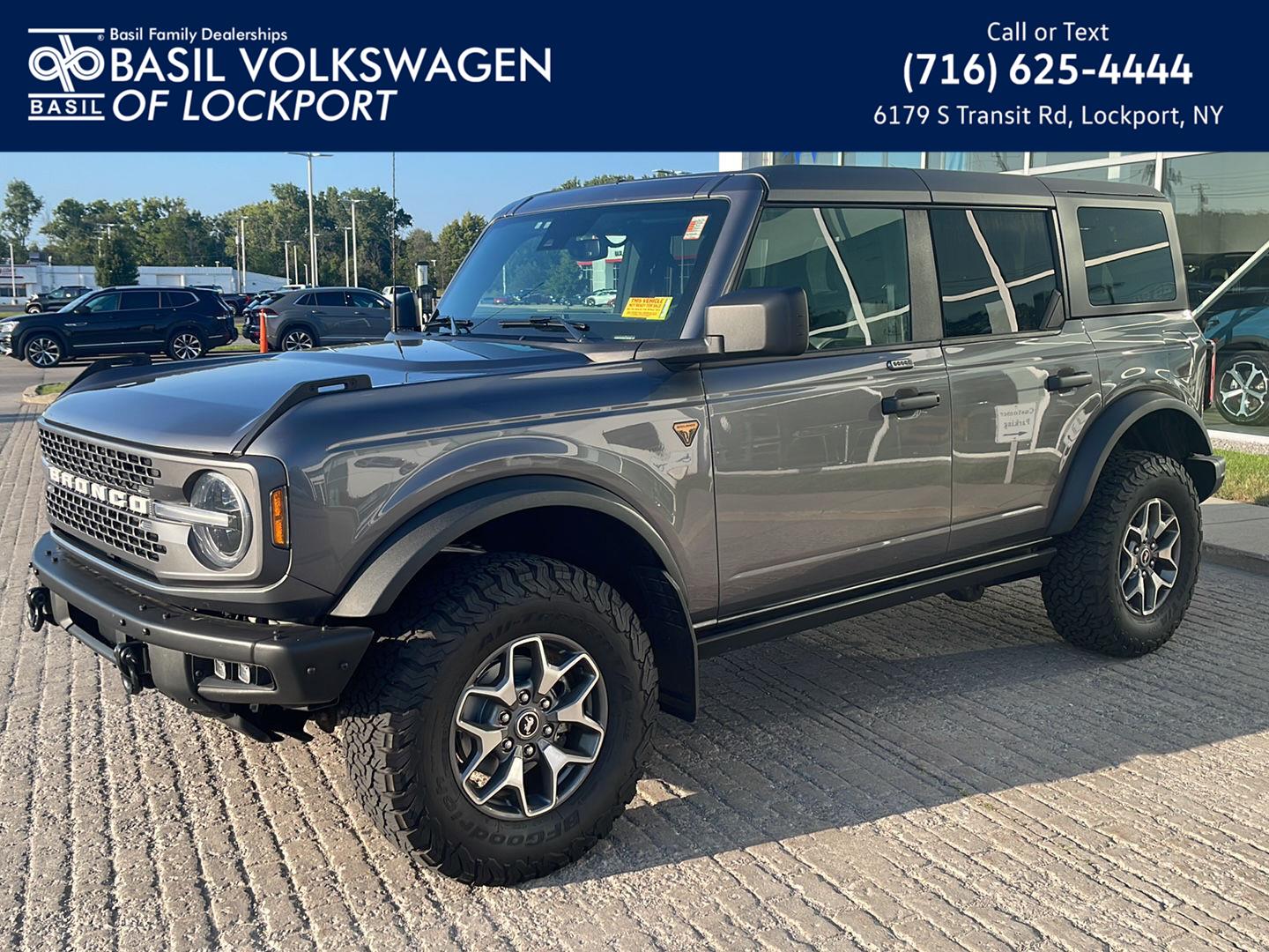 2022 Ford Bronco Badlands Advanced