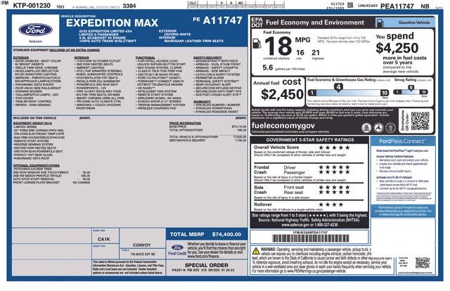 2023 Ford Expedition MAX MAX Limited