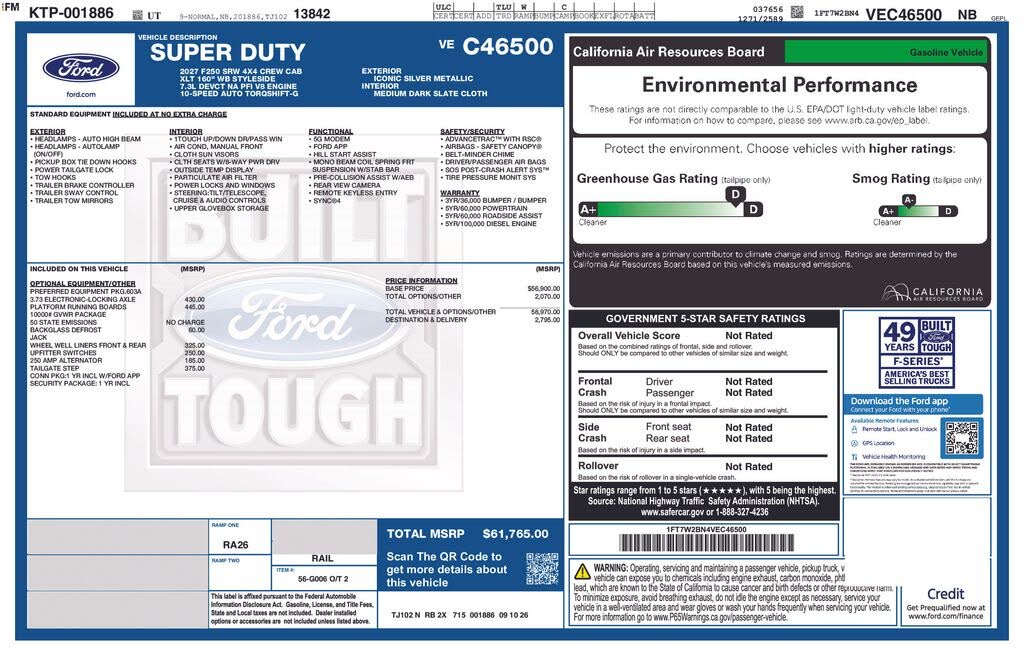 2027 Ford F-250 Super Duty XLT