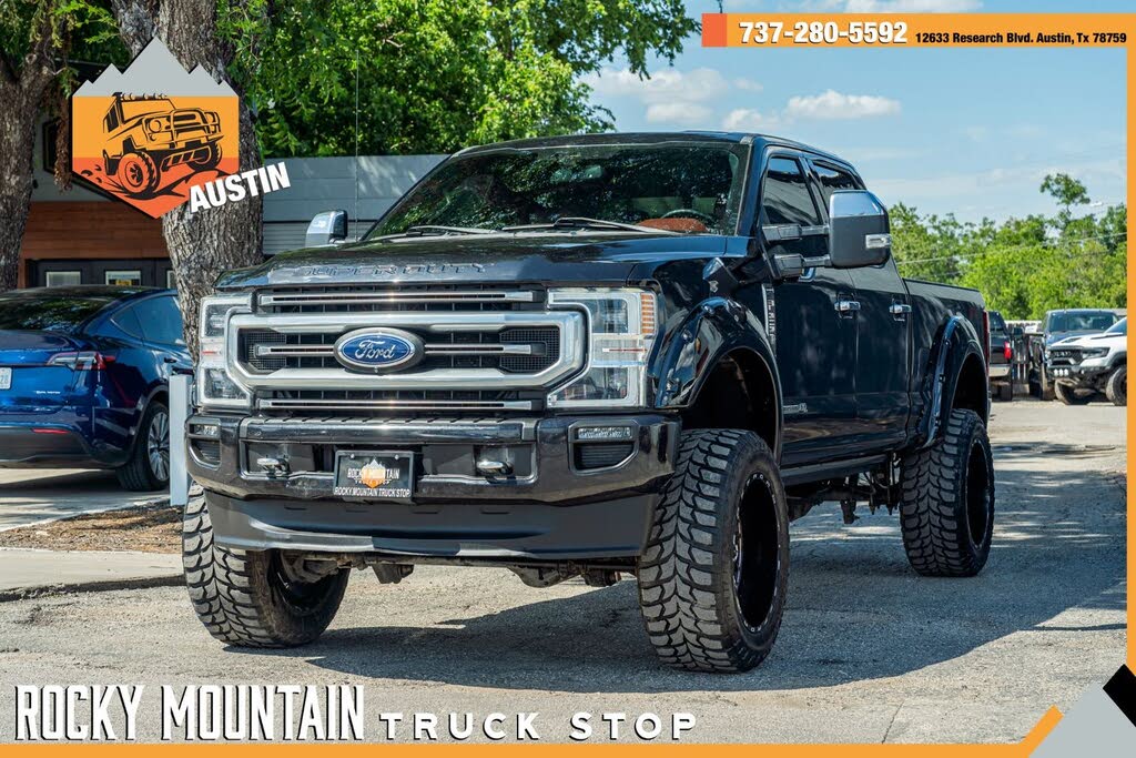 2020 Ford F-250 Super Duty Platinum CREW CAB FX4 / TX OWNED / CLEAN CARFAX