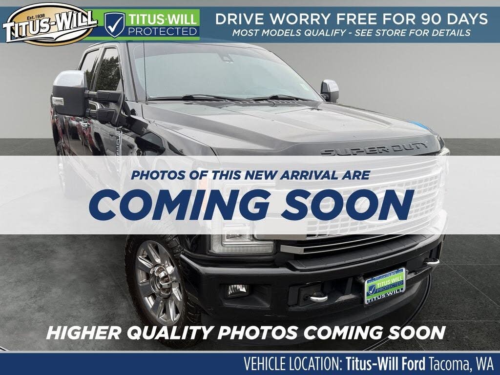 2017 Ford F-350 Super Duty Platinum