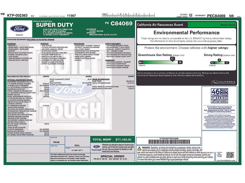 2023 Ford F-350 Platinum