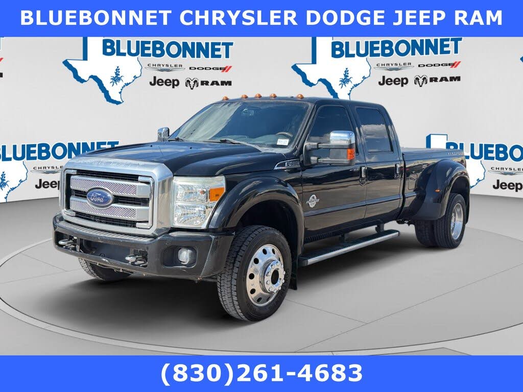 2016 Ford F-450 Super Duty Platinum