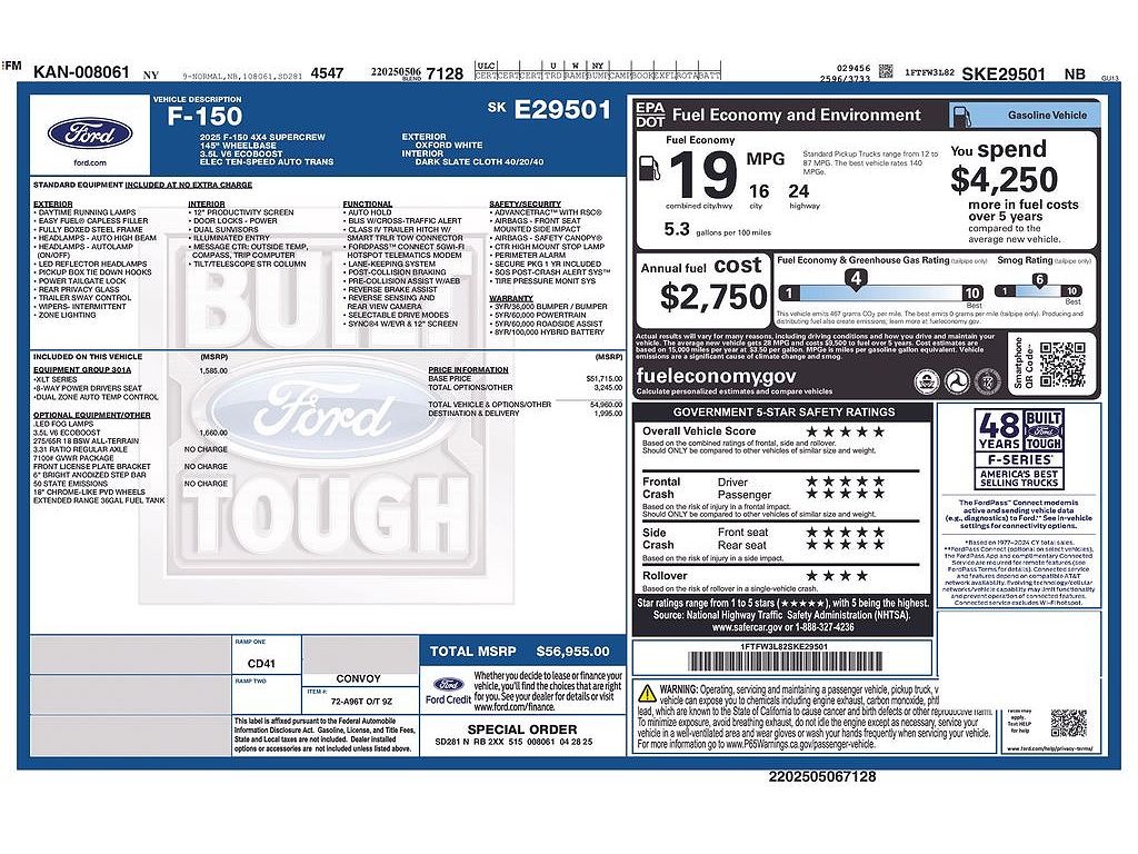 2025 Ford F-150 XLT