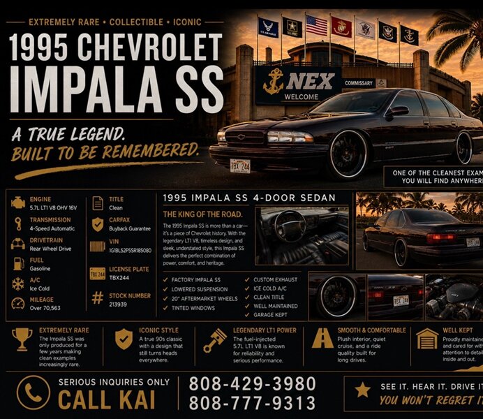 1995 Chevrolet Impala SS