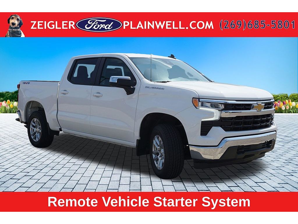 2024 Chevrolet Silverado 1500 LT CREW CAB 4X4 REAR CAMERA POWER SEAT TRAILER TOW PK