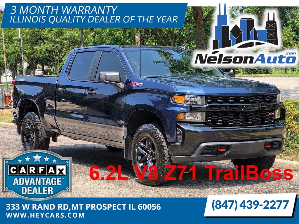 2022 Chevrolet Silverado 1500 Limited Custom Trail Boss