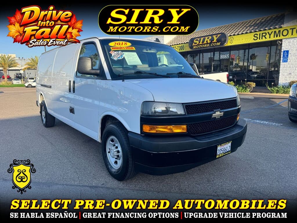 2018 Chevrolet Express 3500