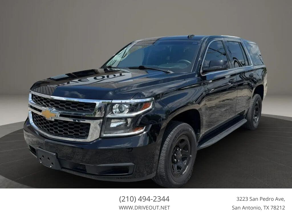 2019 Chevrolet Tahoe Police