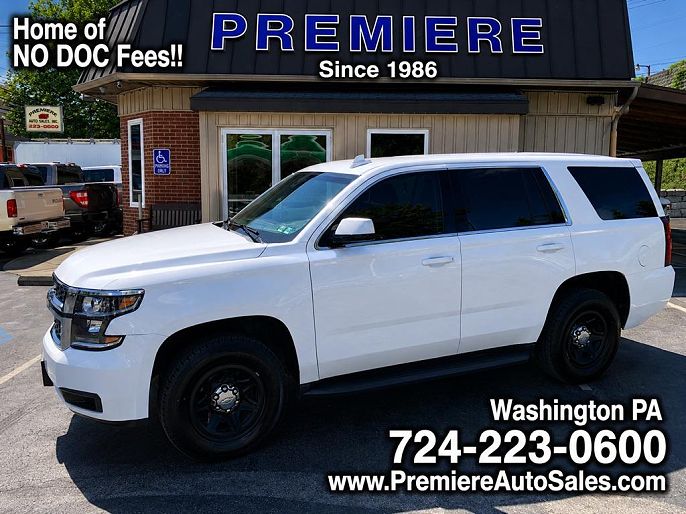 2017 Chevrolet Tahoe Police