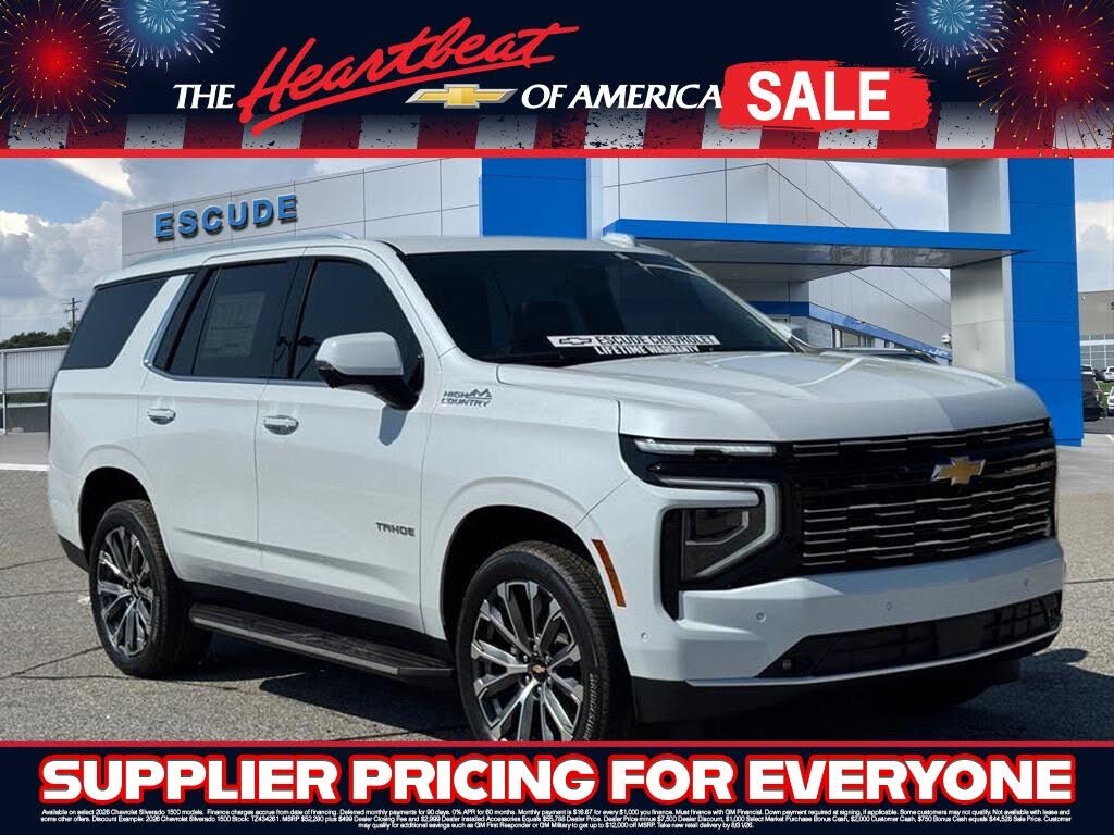 2026 Chevrolet Tahoe High Country