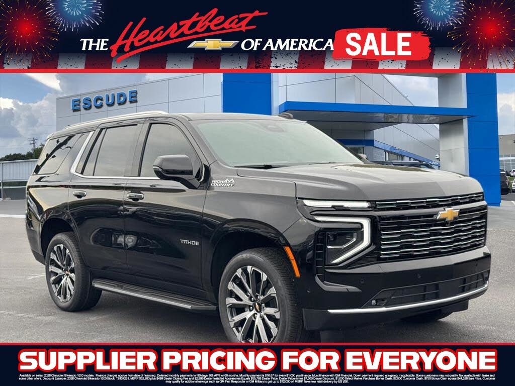 2026 Chevrolet Tahoe High Country