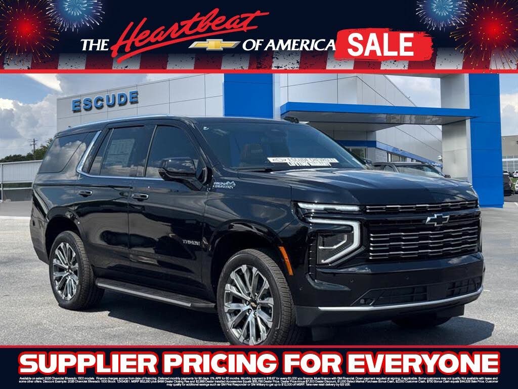 2026 Chevrolet Tahoe High Country