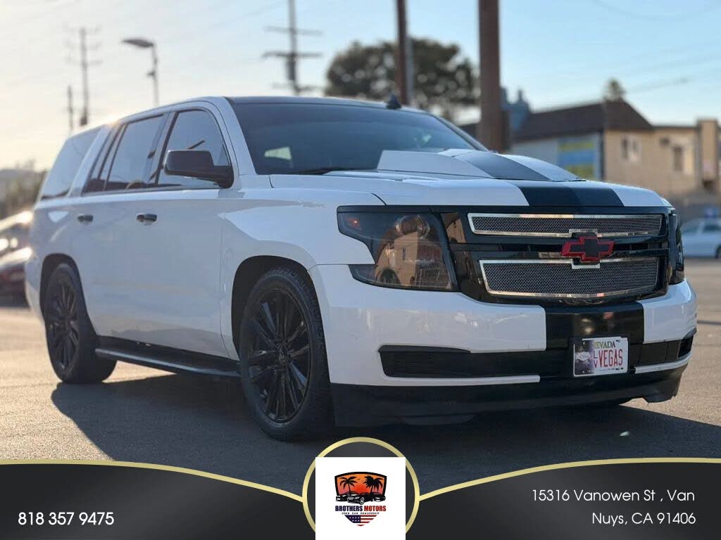 2018 Chevrolet Tahoe Police