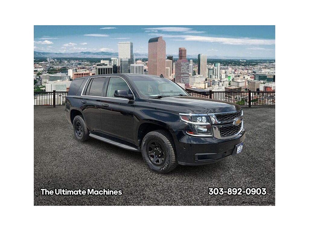 2016 Chevrolet Tahoe Police