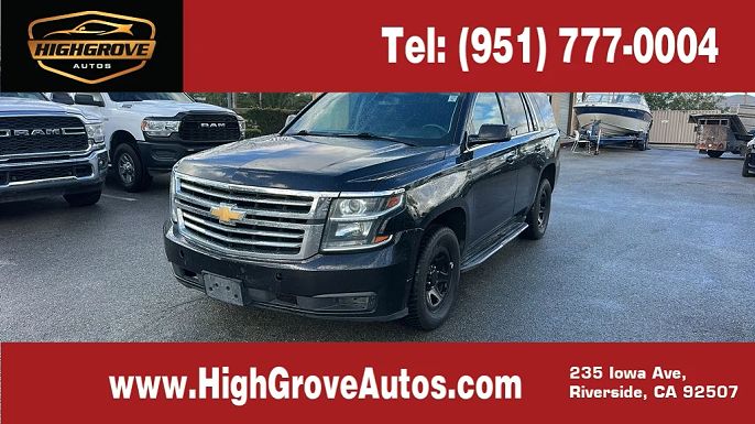 2020 Chevrolet Tahoe Police