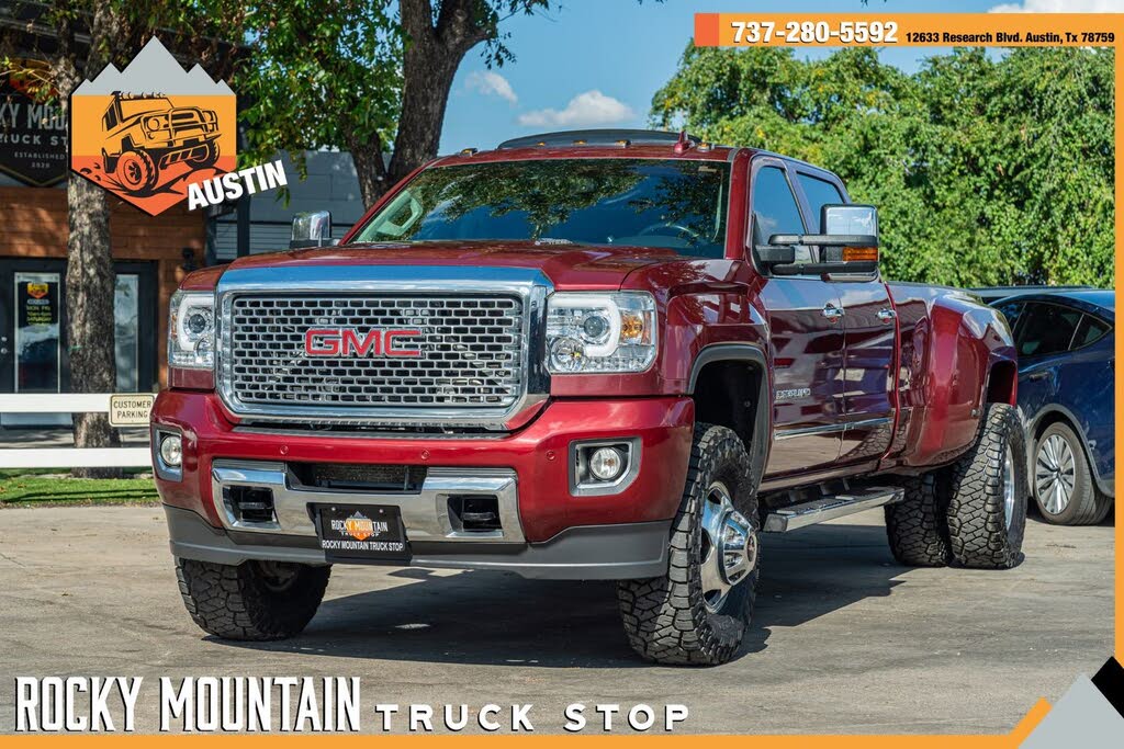 2015 GMC Sierra 3500HD Denali 4X4 DURAMAX PLUS PKG ALLISON CLEAN CARFAX