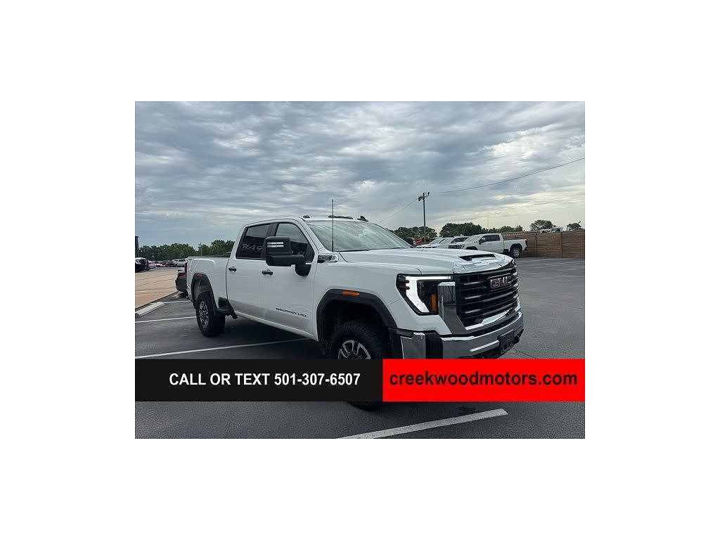 2024 GMC Sierra 2500HD Pro 4x4 Crew Cab 6.6L GAS 1 Owner Financing NICE