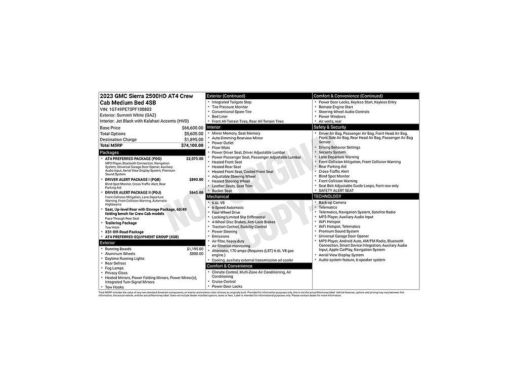 2023 GMC Sierra 2500 HD AT4