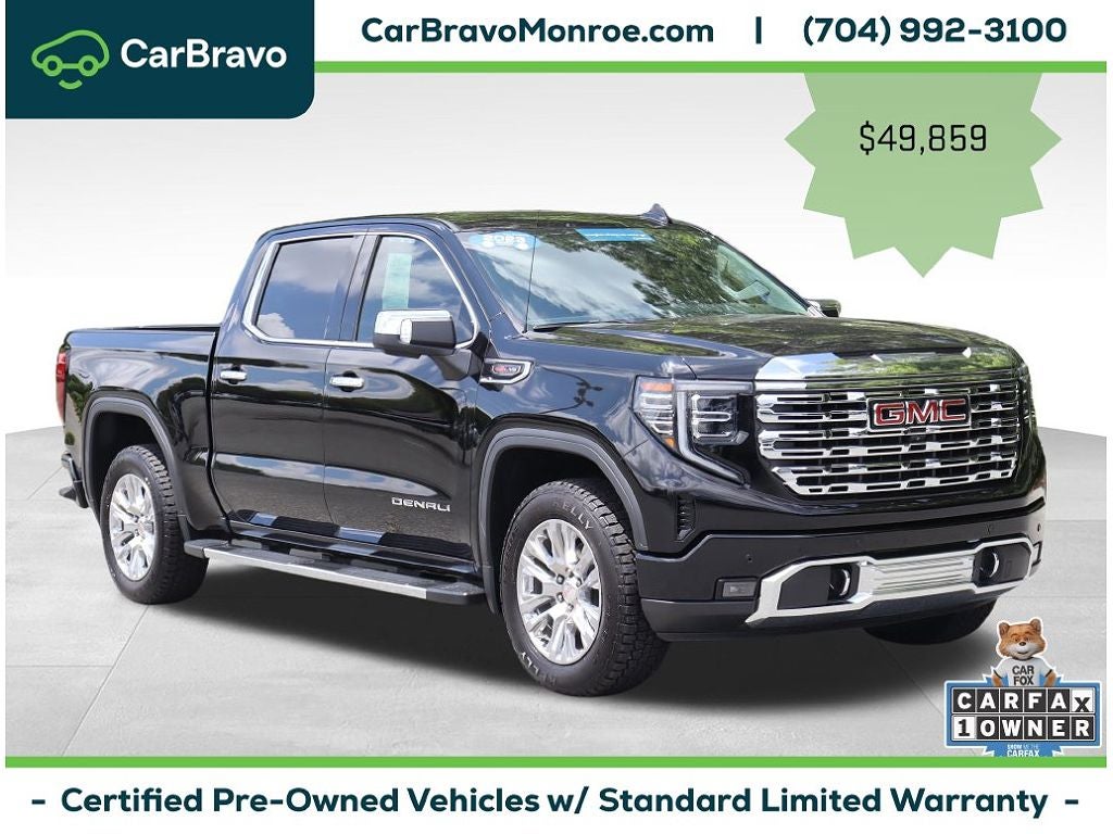 2023 GMC Sierra 1500 4WD Crew Cab 147" Denali