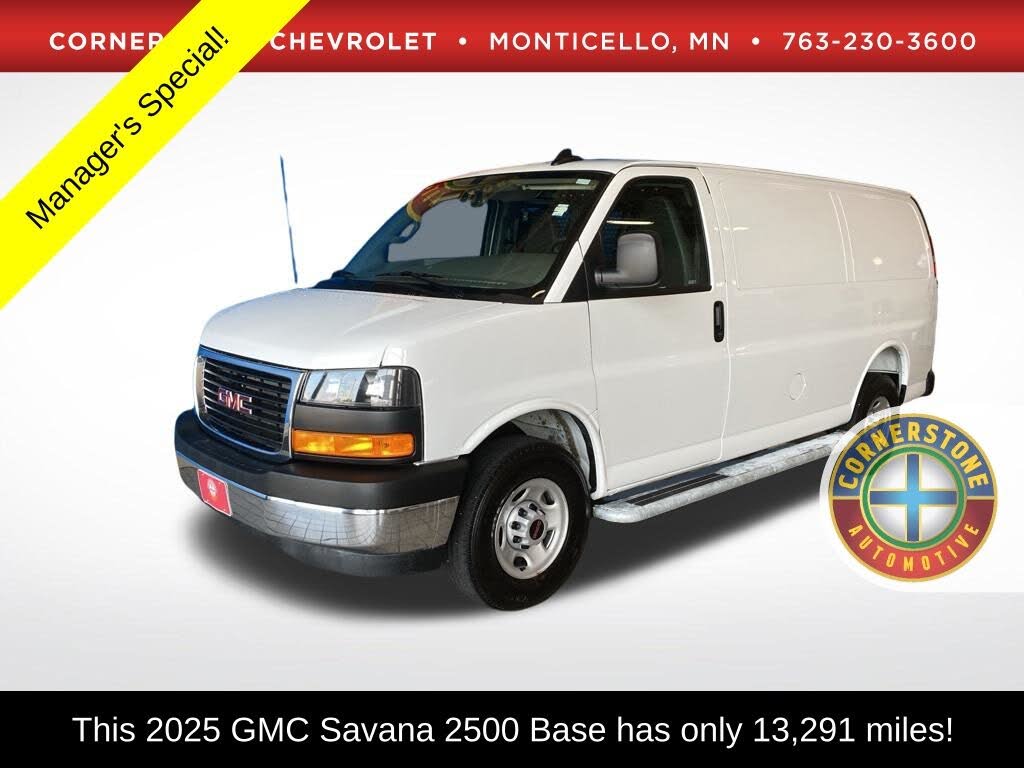2025 GMC Savana Cargo 2500