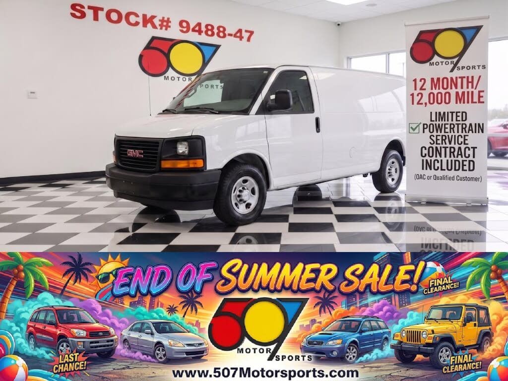 2016 GMC Savana Cargo 3500