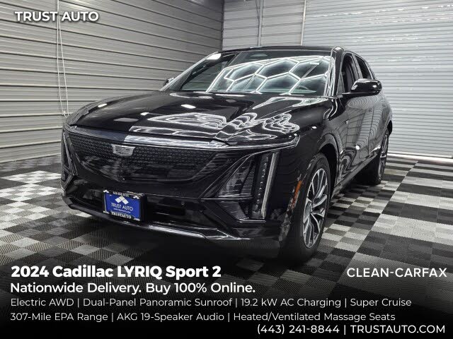 2024 Cadillac LYRIQ Sport 2 AWD Electric Luxury SUV
