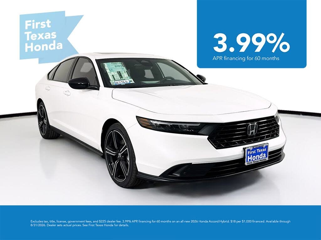 2026 Honda Accord Sport Hybrid