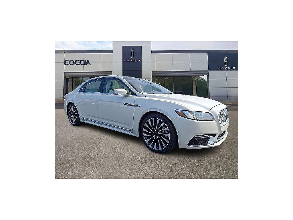 2018 Lincoln Continental Black Label