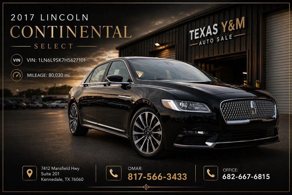 2017 Lincoln Continental Select