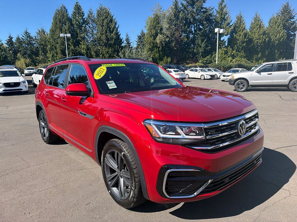 2021 Volkswagen Atlas SE w/Technology R-Line
