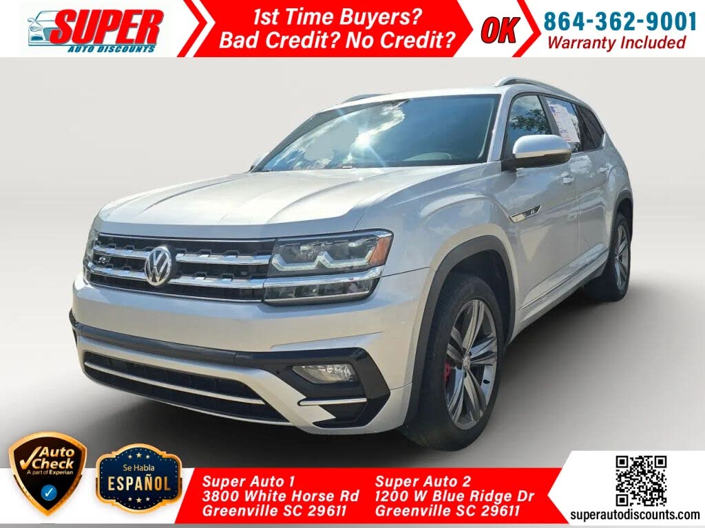 2019 Volkswagen Atlas V6 SE w/Technology R-Line