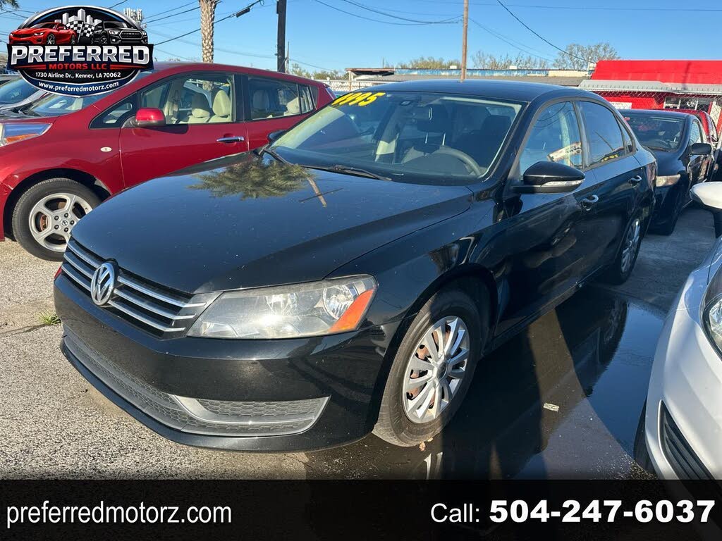 2012 Volkswagen Passat S PZEV