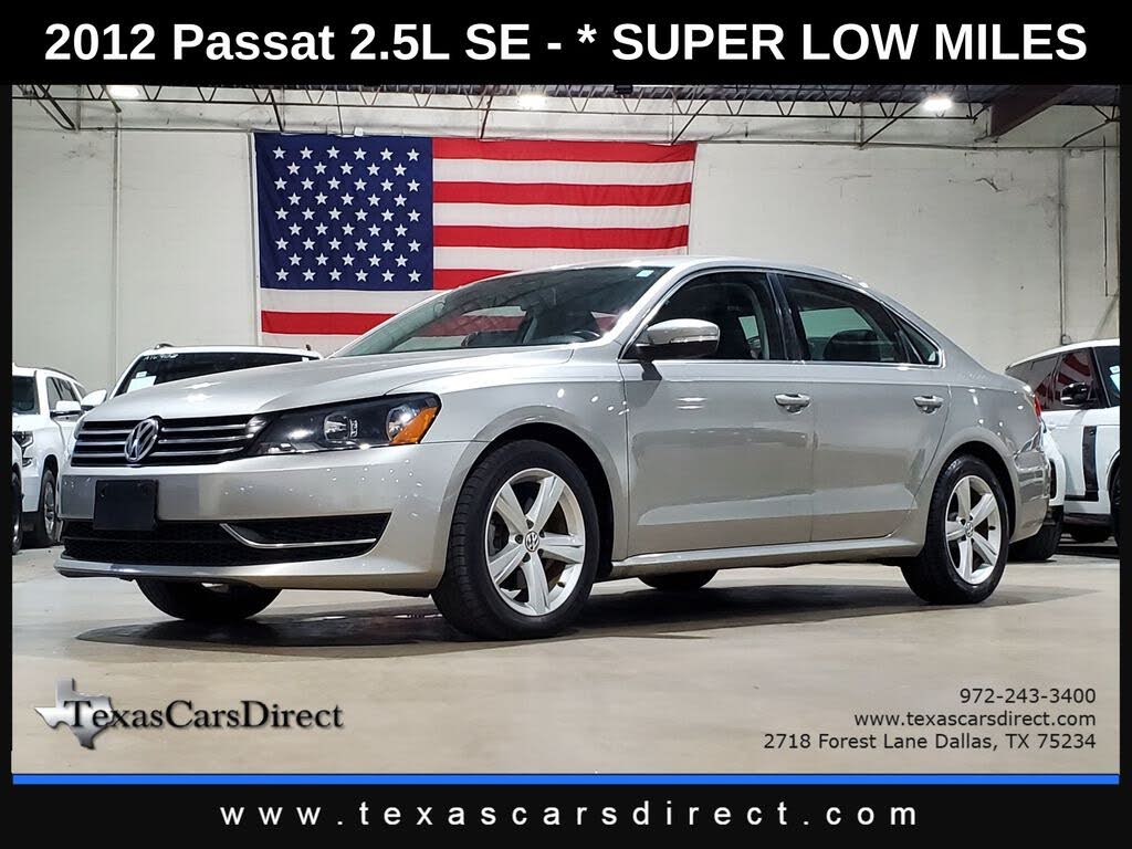 2012 Volkswagen Passat SE PZEV