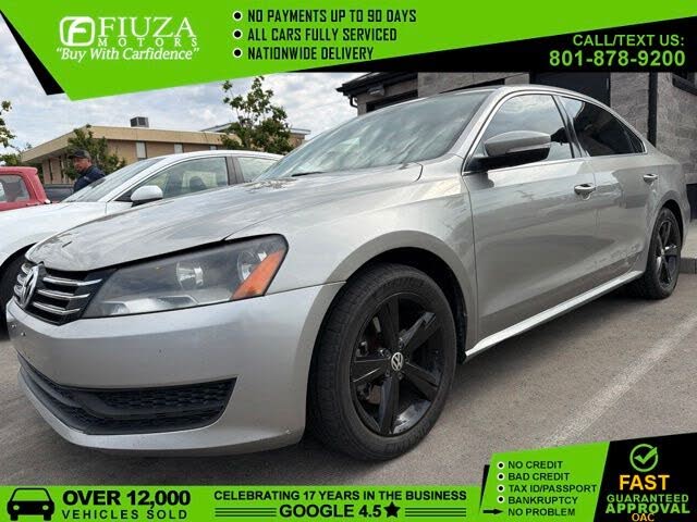2013 Volkswagen Passat SE PZEV