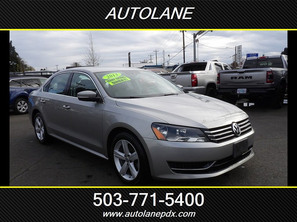 2013 Volkswagen Passat SE PZEV