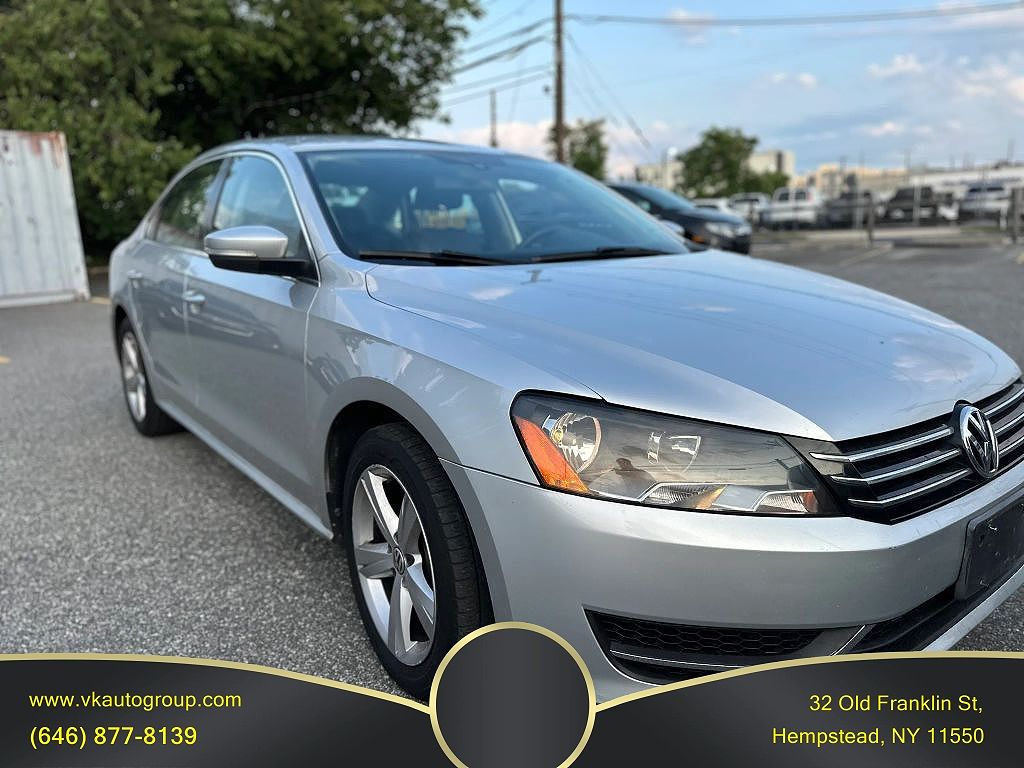 2013 Volkswagen Passat SE PZEV